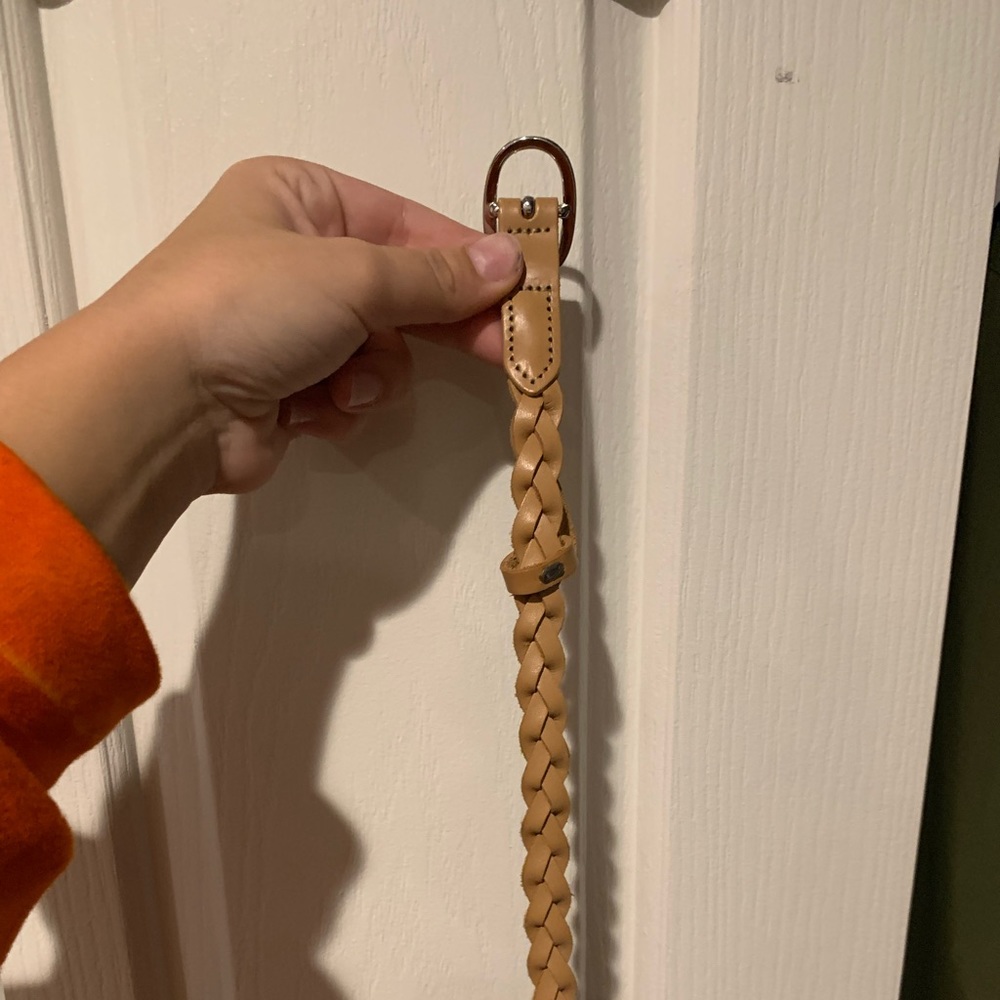 BRAIDED SMALL BROWN BELT OLD NAVY